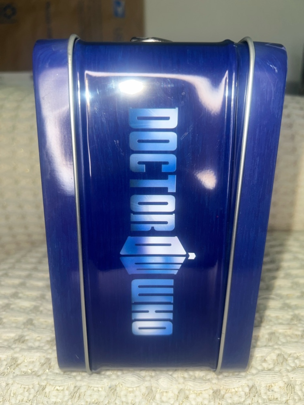 Doctor Who Limited Edition TARDIS Tin Tote Lunch Box Collectors DEADSTOCK RARE - Picture 5 of 10